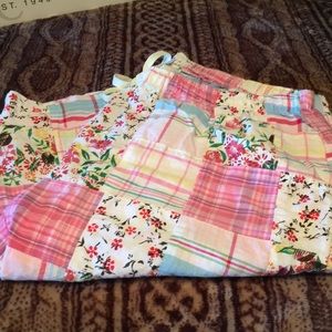 Pajama Bottoms Bermuda Length